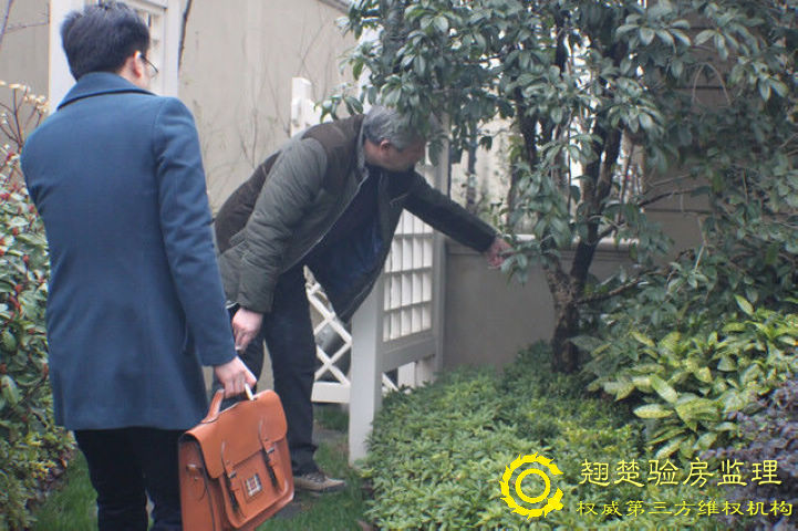 南京綠城頂級別墅交房委托查驗 綠城玫瑰園驗房