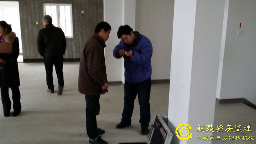 南京綠城頂級別墅交房委托查驗 綠城玫瑰園驗房