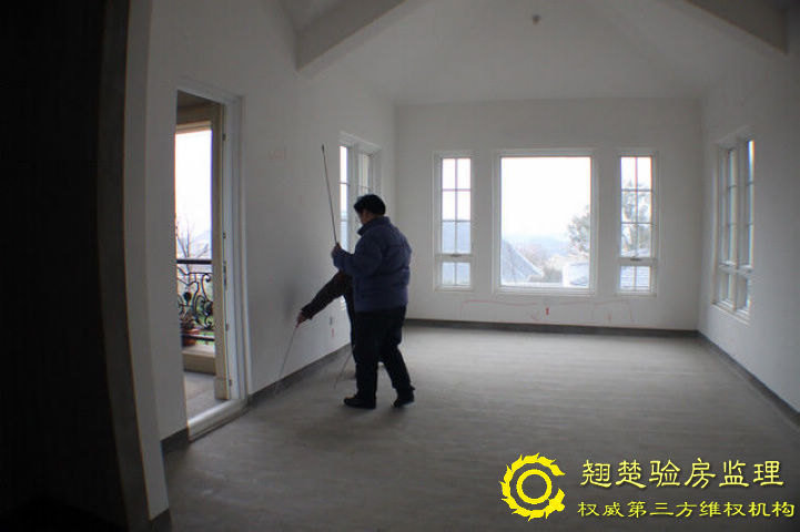 南京綠城頂級別墅交房委托查驗 綠城玫瑰園驗房