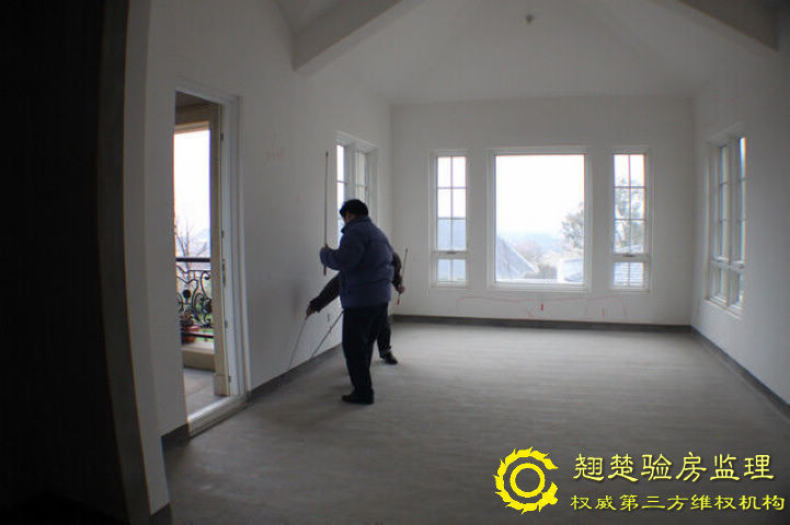 南京綠城頂級別墅交房委托查驗 綠城玫瑰園驗房